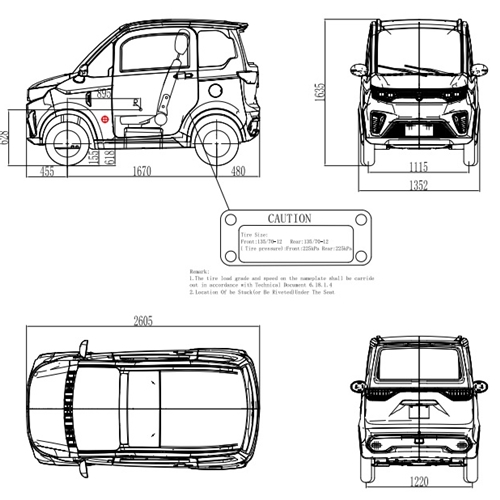 mini car size